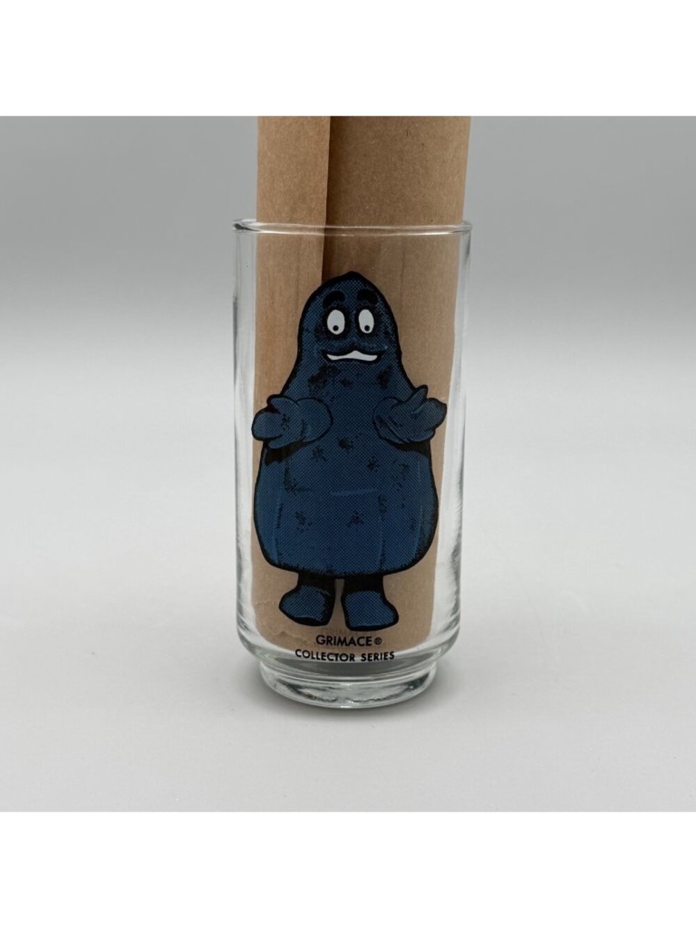 Grimace Collector Series Glass Vintage McDonalds 1970s Character Collectible